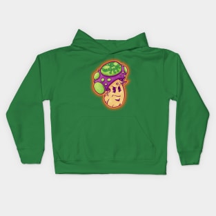 Nasty Shroom [Full Colour] Kids Hoodie